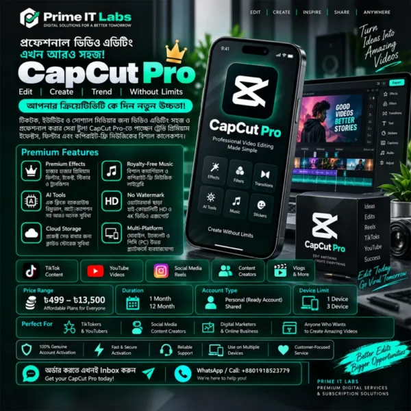 Capcut Pro (2) CapCut Pro